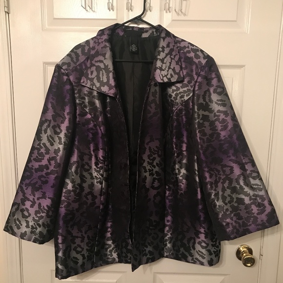 Maggie Barnes Jackets & Blazers - Animal Print Blazer